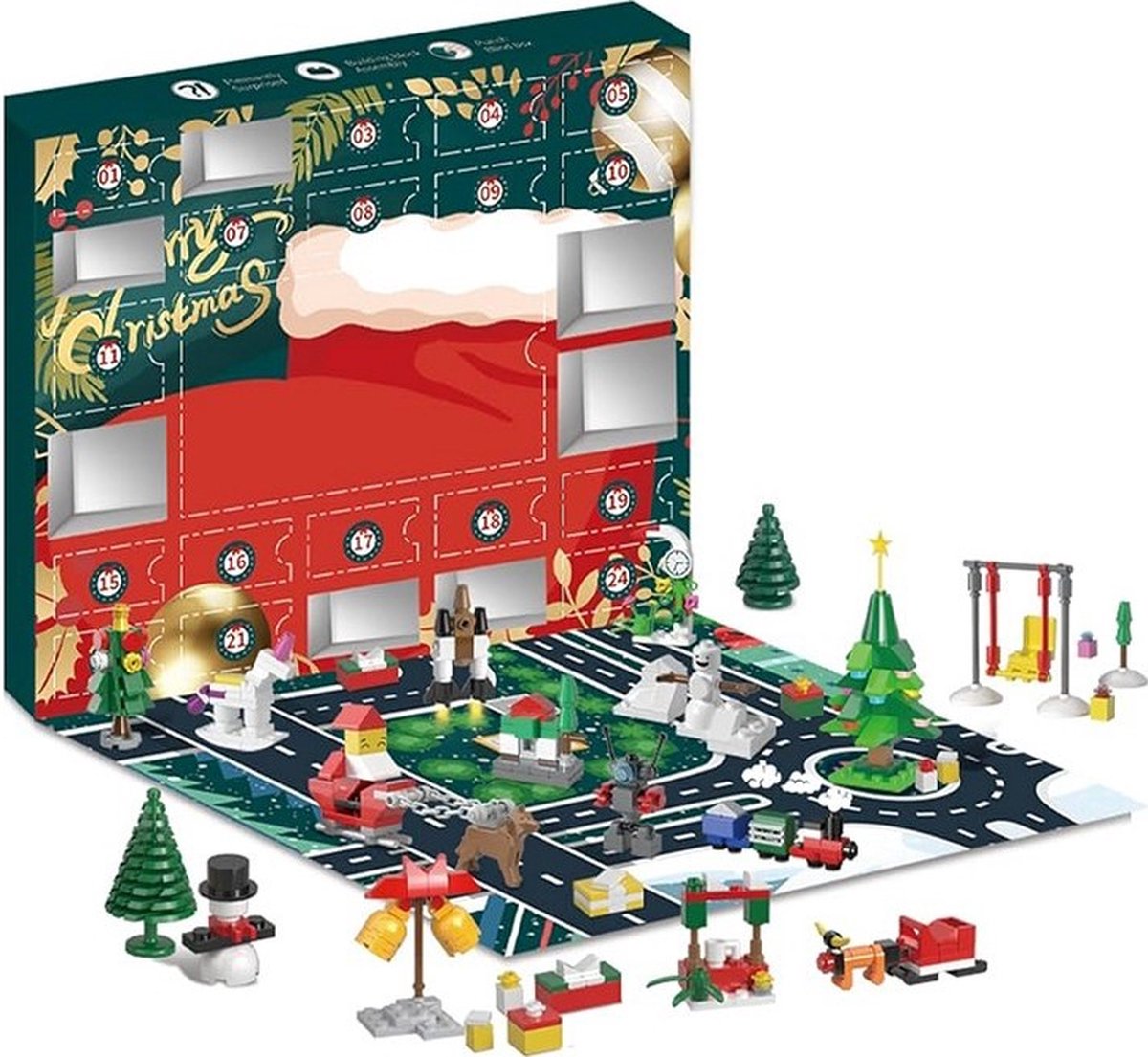 Mattel Matchbox Adventskalender 2023 - Inclusief 10 auto's en accessoires
