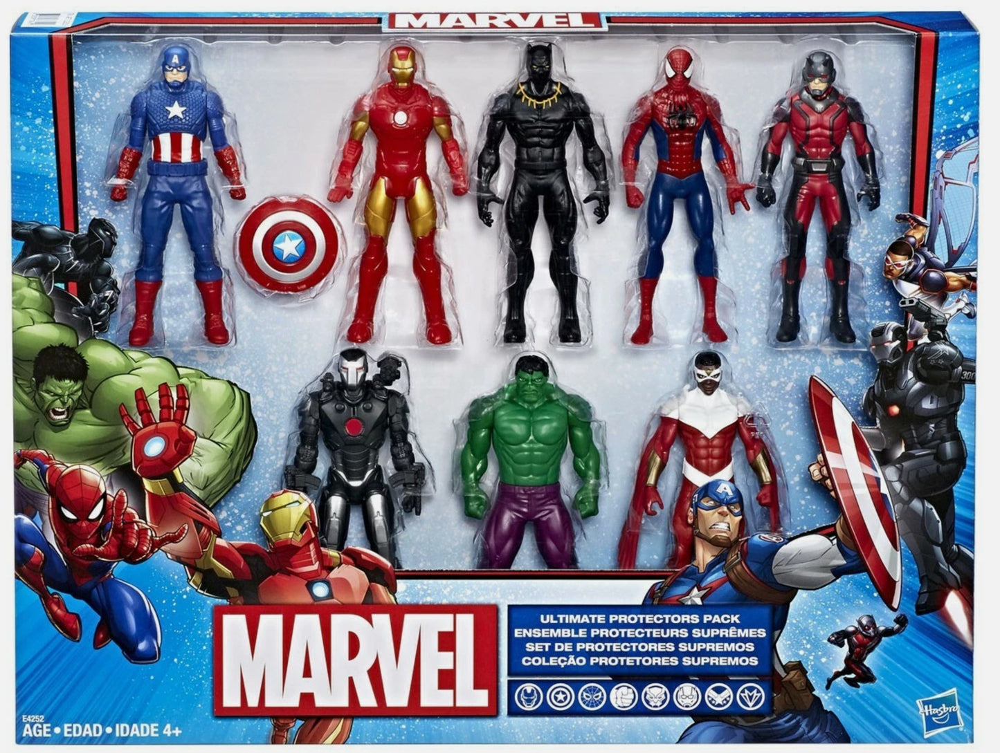 Superhelden Set 8 Stuks - Marvel - Complete set - 15 cm Groot