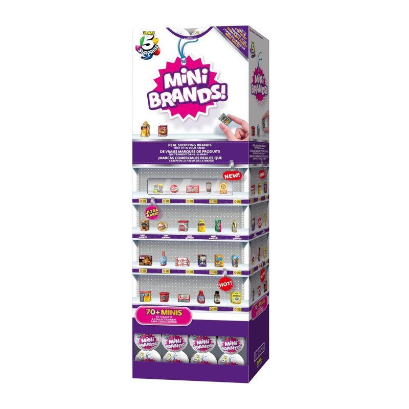 5 Surprise Mini Brands – Verrassingsbal met Miniatuur Merken – Serie 1