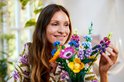 Wilde Bloemen Boeket Bouwset voor Volwassenen, Botanical Collection - 10313