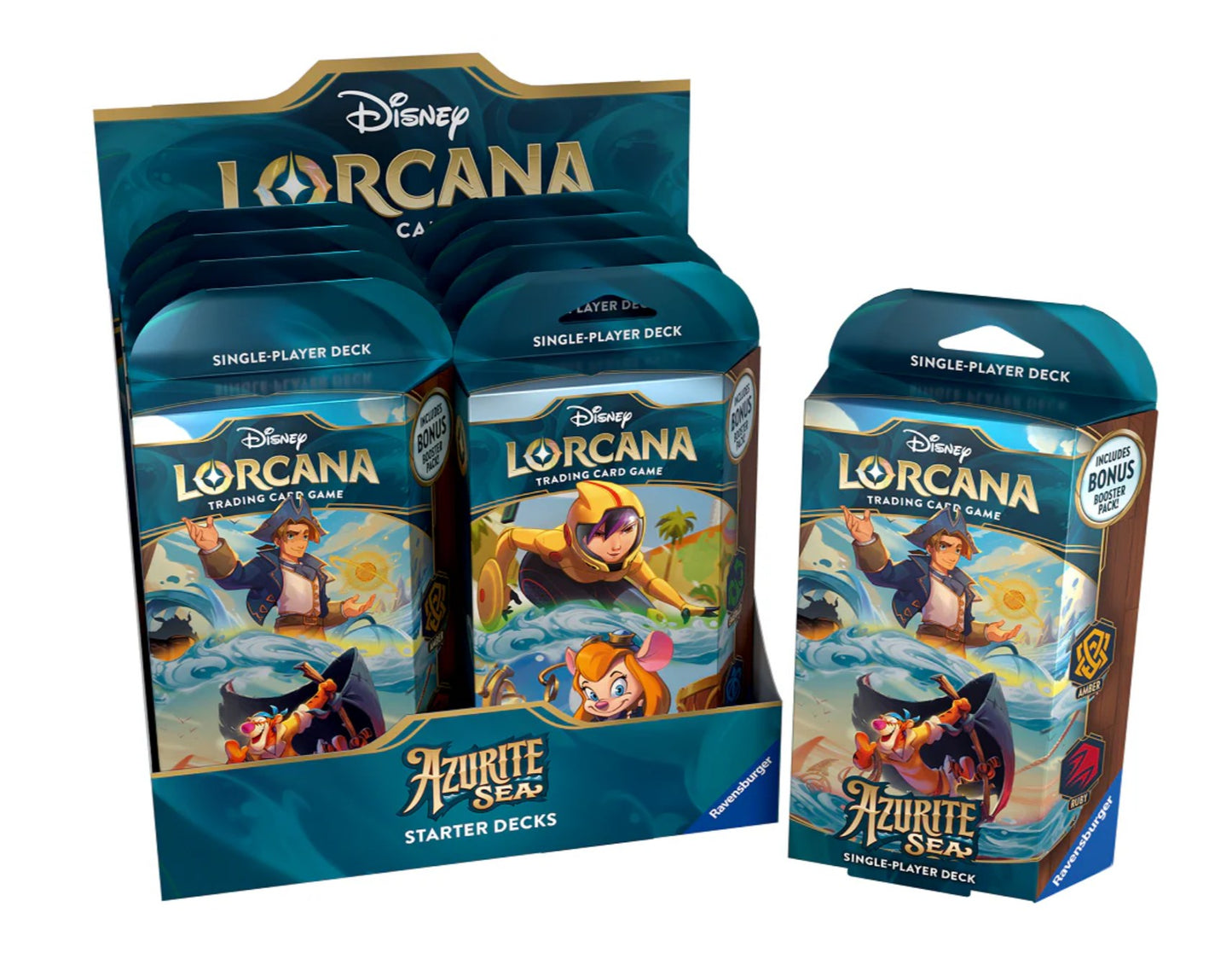 Lorcana Azurite Sea Set 6 Starter Deck