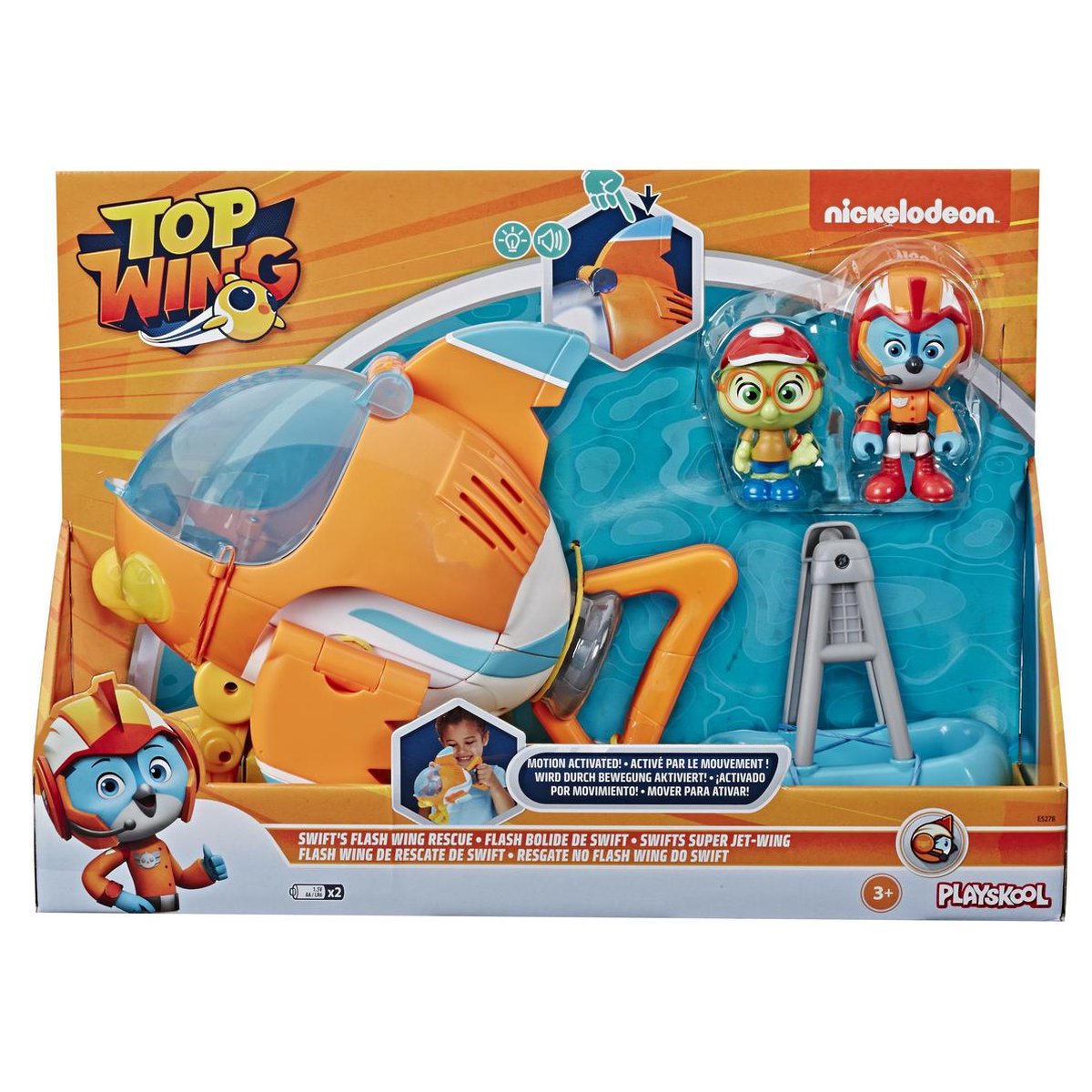 Playskool Swift's Flash Wing Reddingsactie Top Wing