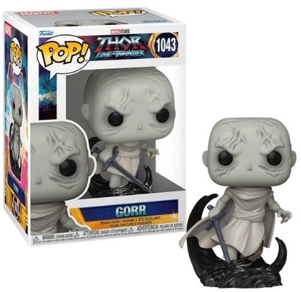 Funko Thor - Thor: Love & Thunder POP! Gorr 9 cm Verzamelfiguur - Multicolours