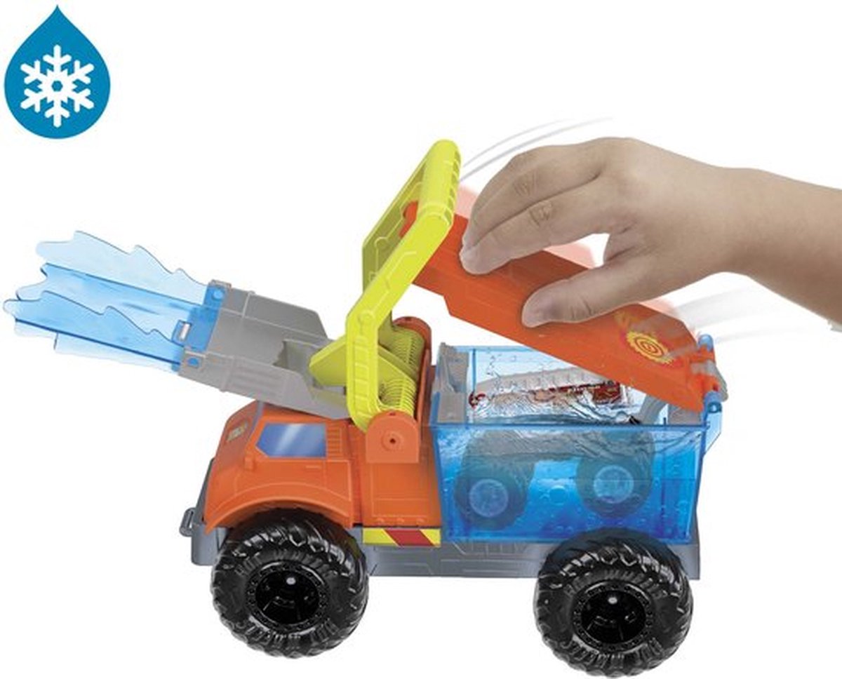 Hot Wheels - Monstertrucks Arenabeukers Color Shifters 5 Alarm Redding - Speelset