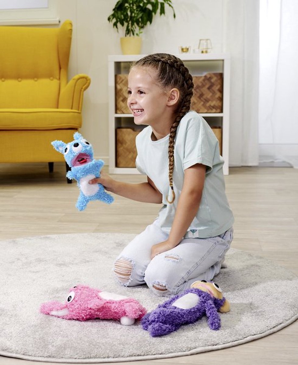 Nicotoy Screamerz Rambling Rabbit - Interactieve knuffel konijn - 5+ jaar
