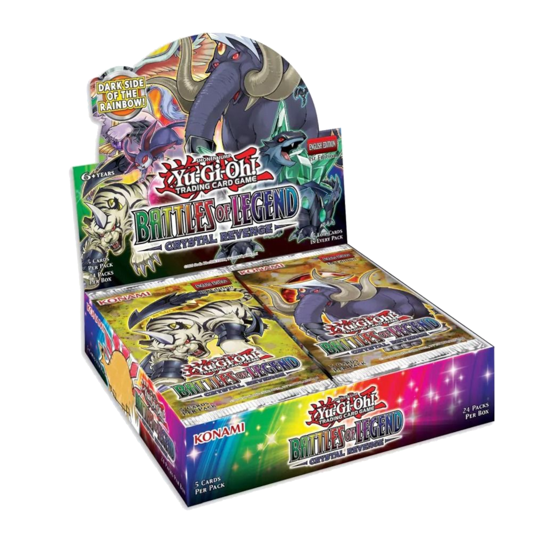 Battles of Legend: Crystal Revenge Booster Display