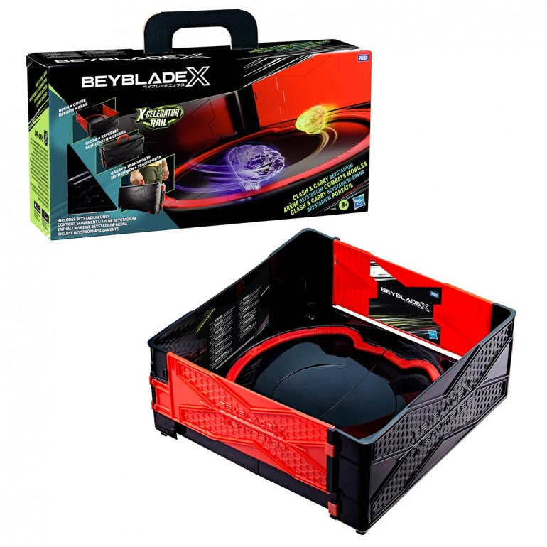 Beyblade X Beystadium Clash-and-Carry Beystadium