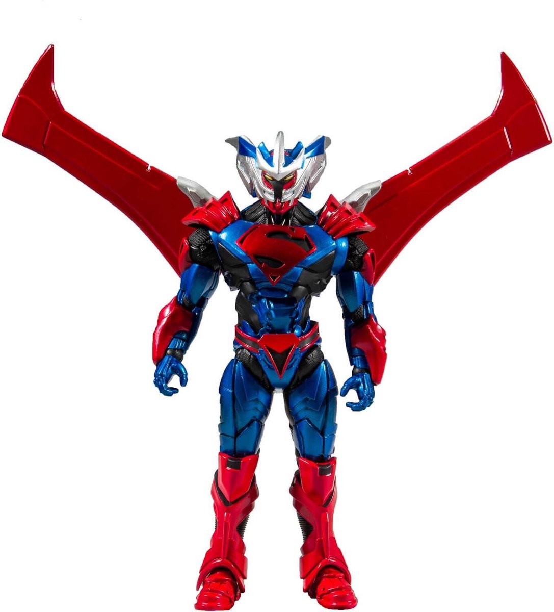 DC Armored Wave 1 - 17,78 cm Actiefiguur - Superman Unchained - Unchained Armor - Superman Batman Speelgoed - DC
