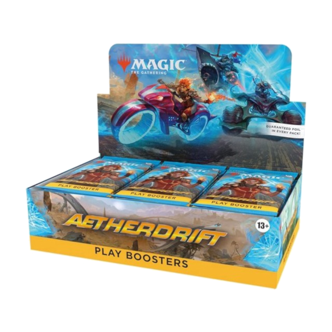 Aetherdrift Play Booster Display
