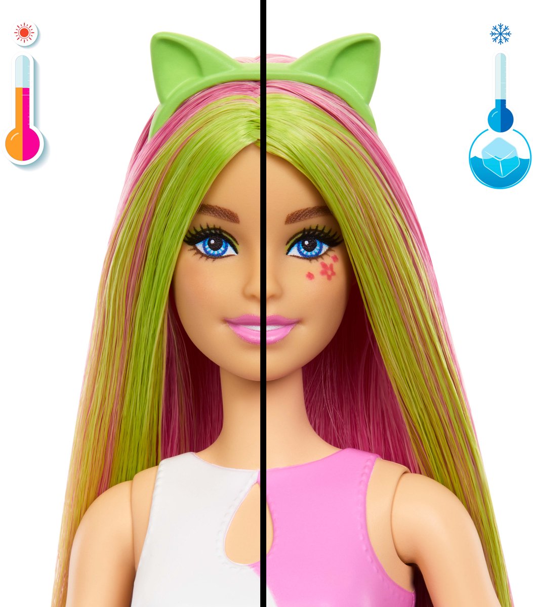 Barbie Pop Reveal Milkshake - Kitten Barbiepop met slijm