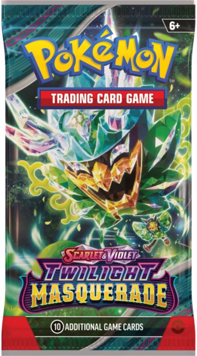 Pokémon Twilight Masquerade Booster Box - 18 packs - TCG Scarlet & Violet