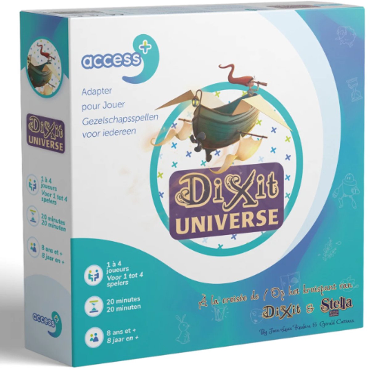 Dixit Access+ Universe Stella - Bordspel voor cognitieve beperkingen