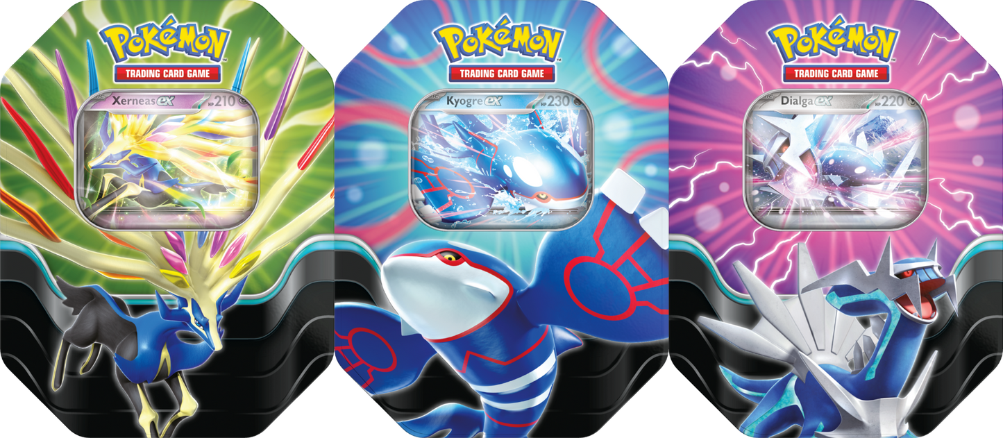Scarlet & Violet Azure Legends EX Tin - 1 willekeurig