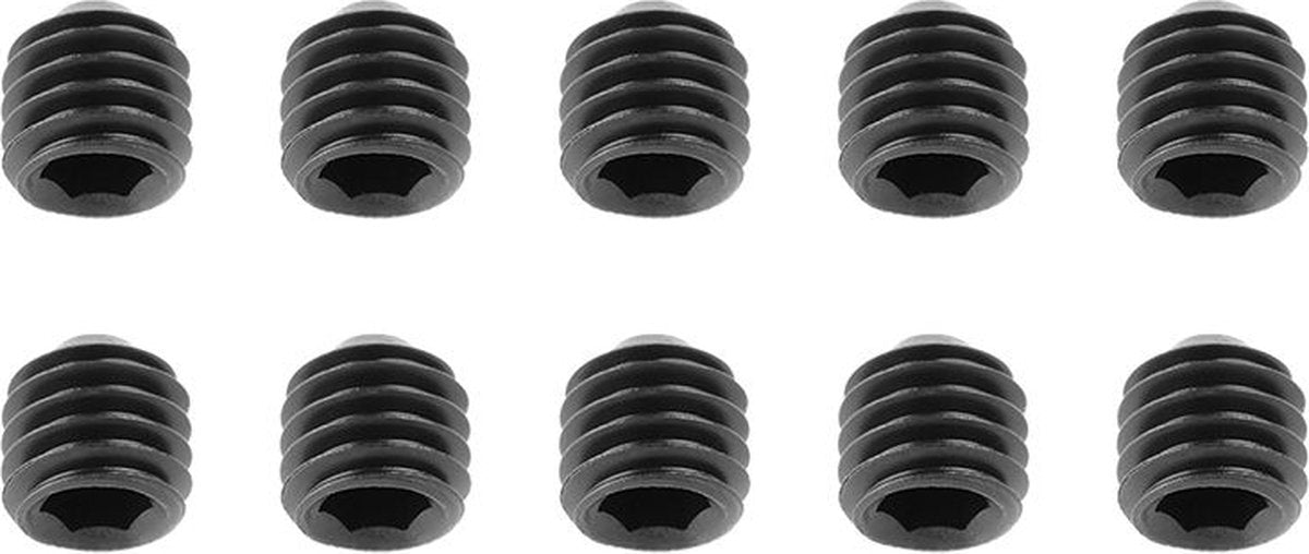 Steel Set Screws M5 x 5mm - Hex binnenzeskantschroef - 10 stuks
