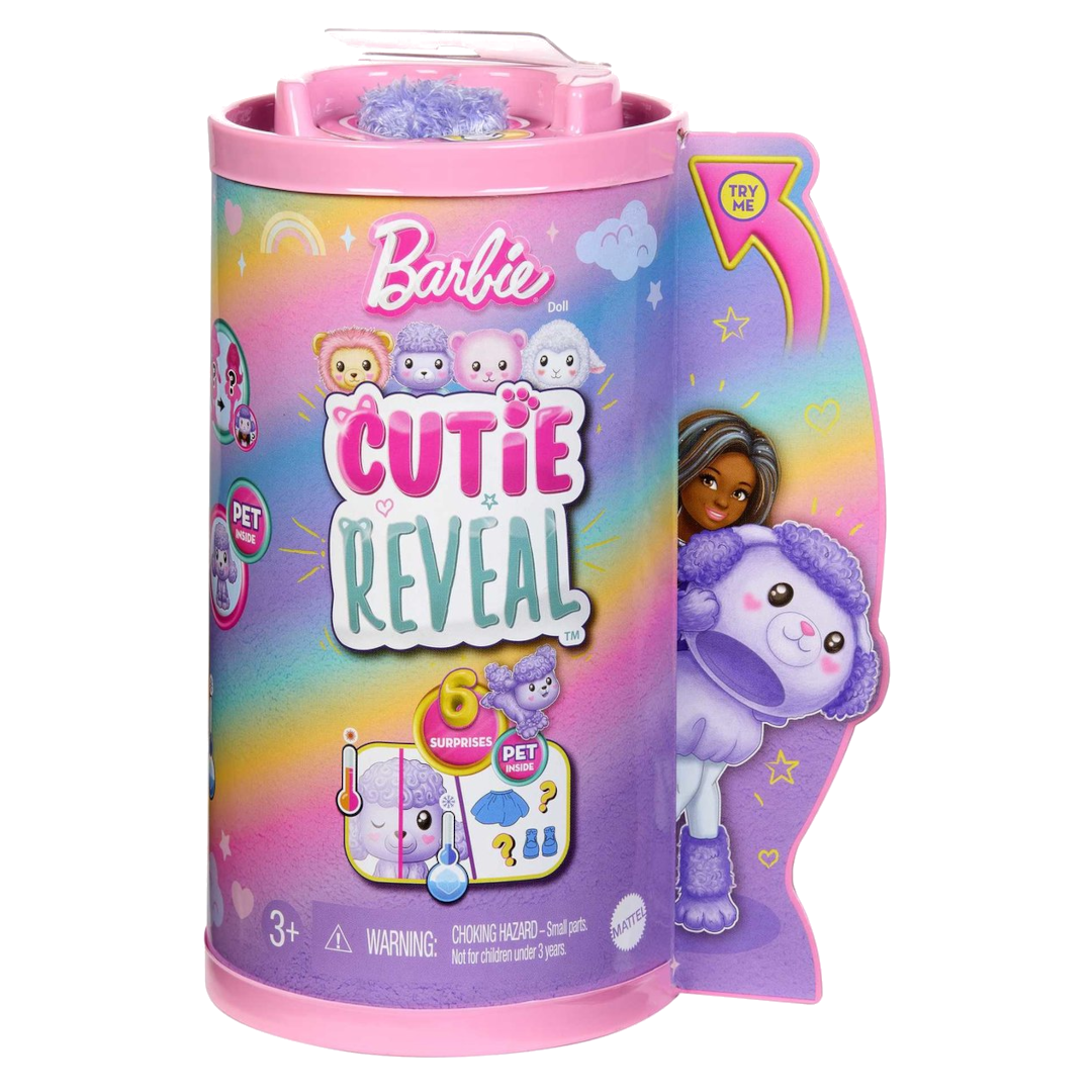Barbie Cutie Reveal - Paarse Lama
