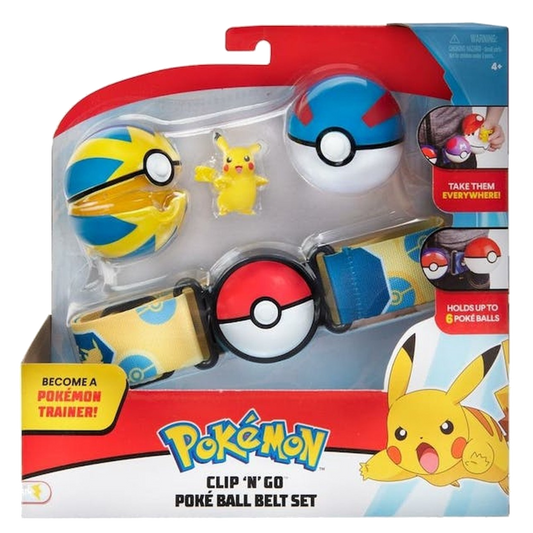 Clip 'N' Go Pokéball Belt Set Wave 7