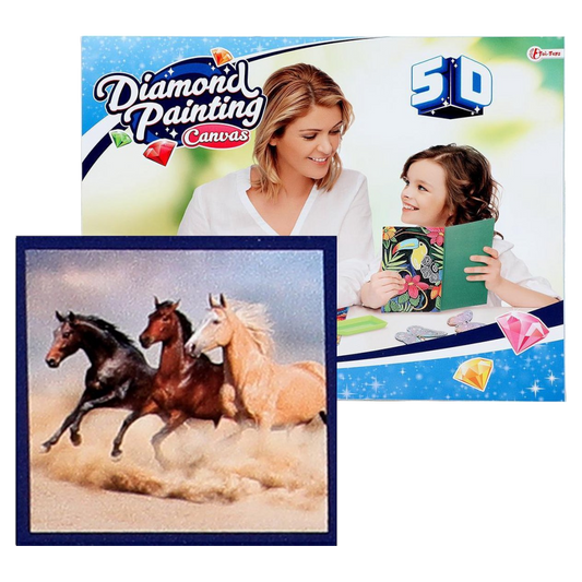 Diamond Painting Canvas dieren, 30x30cm