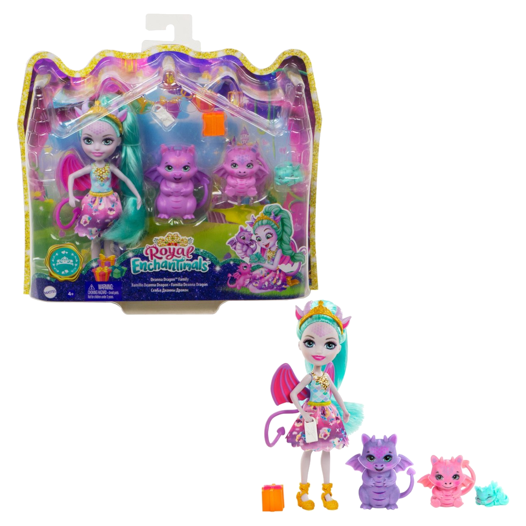 Enchantimals Drakenfamilie