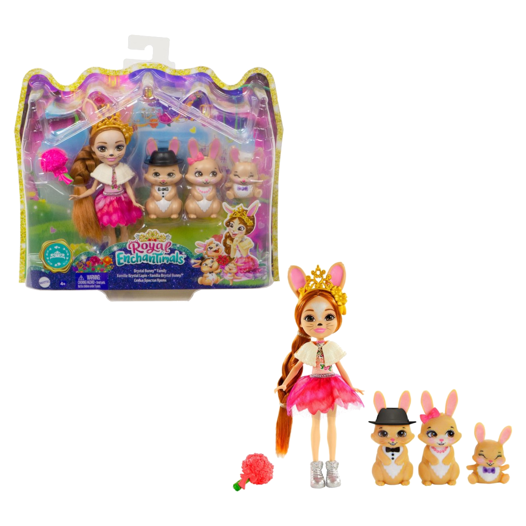 Enchantimals Pop en Konijnen Familie