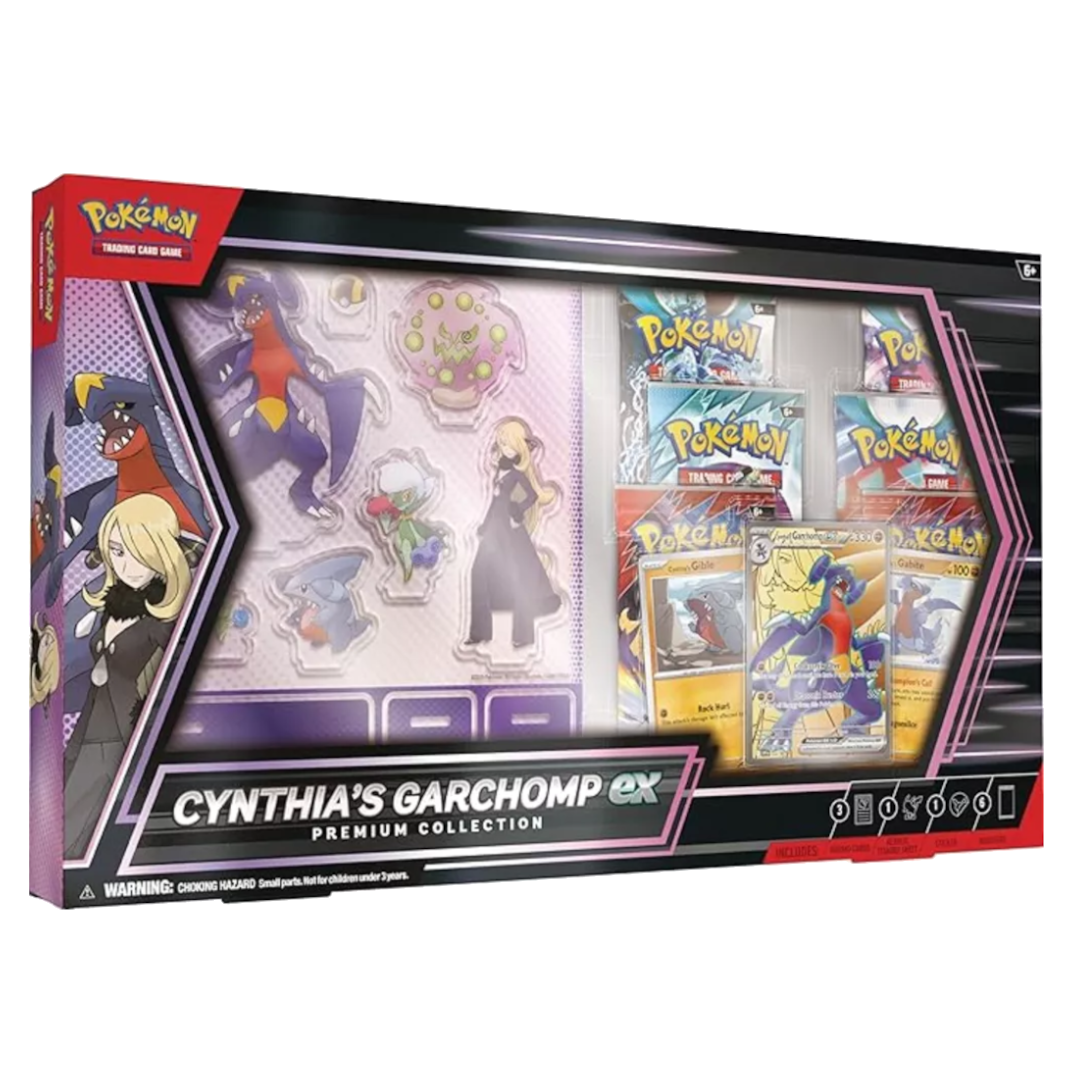 Premium Box: Cynthia's Garchomp Ex EN