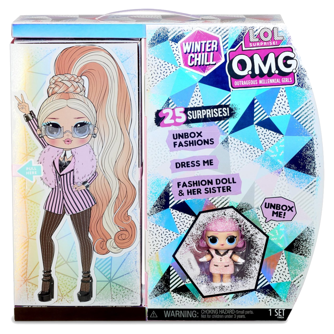 L.O.L. Surprise O.M.G. Winter Big Wig and Madame Queen