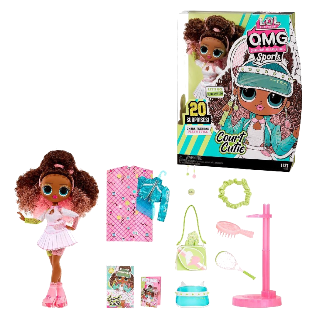 L.O.L. Surprise! OMG Sports-pop van serie 3 Court Cutie