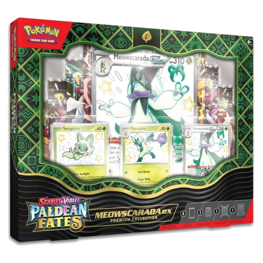 Paldean Fates - Meowscarada ex Premium Collection
