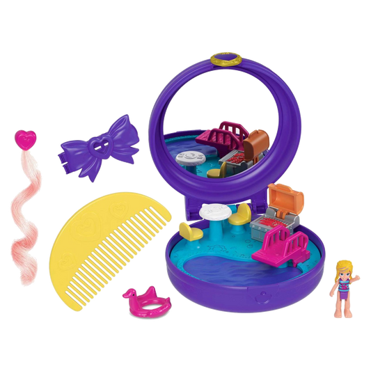 Polly Pocket Clip en Comb Pool Compact