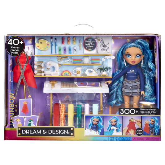 Rainbow High Dream & Design Fashion Studio Met Skyler Doll