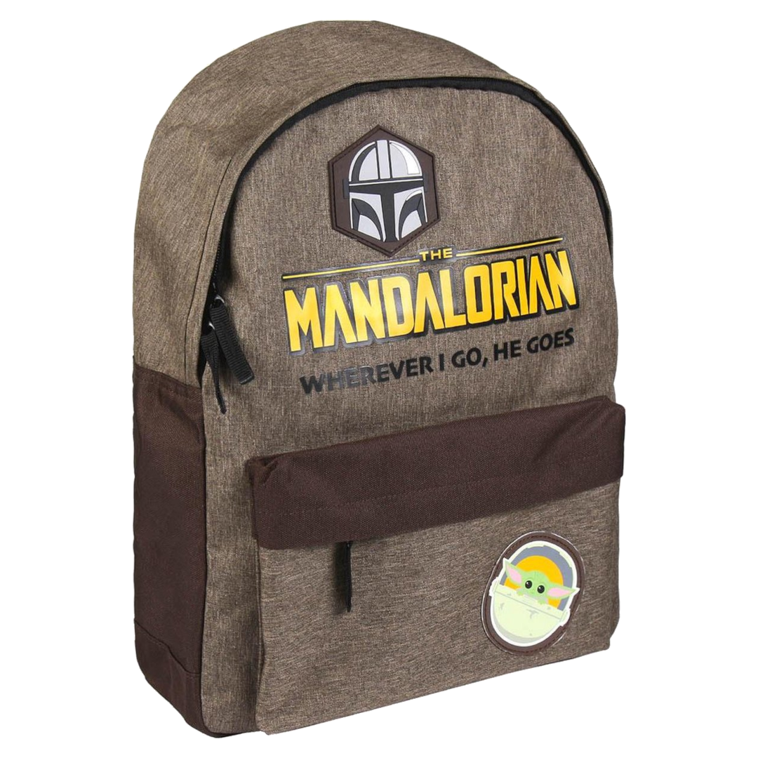 Star Wars: The Mandalorian " Wherever I go, he goes" Rugzak