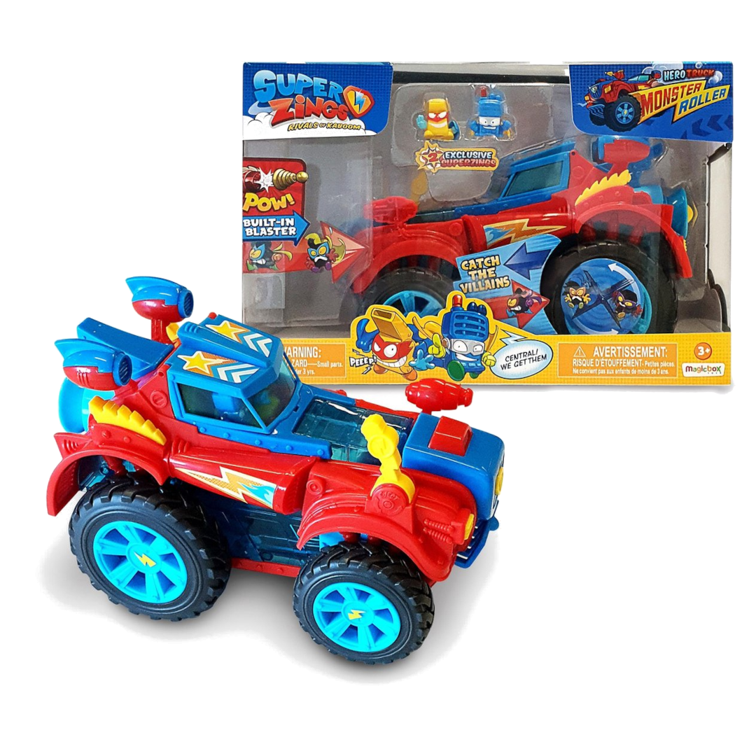 SuperZings Hero Truck Monster roller