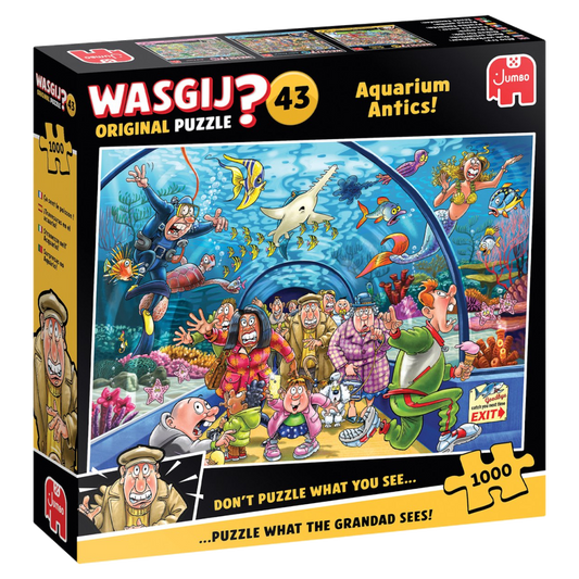 Wasgij Original 43 - Aquarium Capriolen!