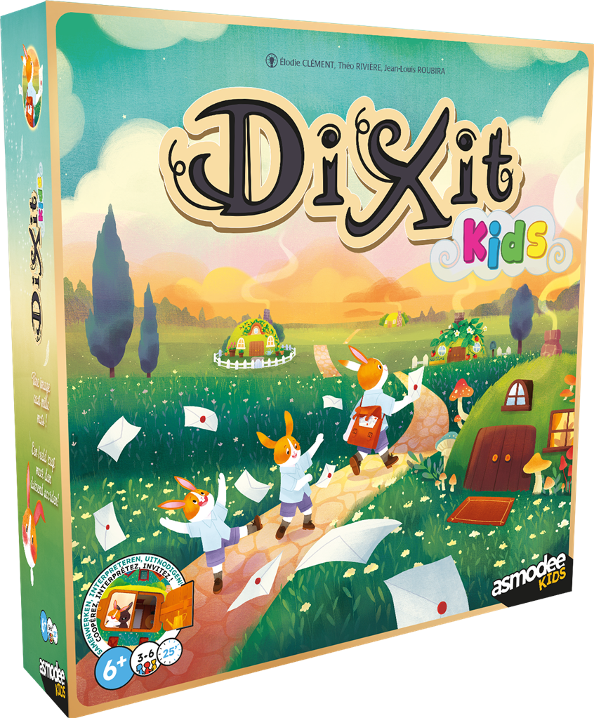 Dixit Kids - Bordspel - Beeldinterpretatie - Coöperatief Gezelschapsspel voor Kinderen