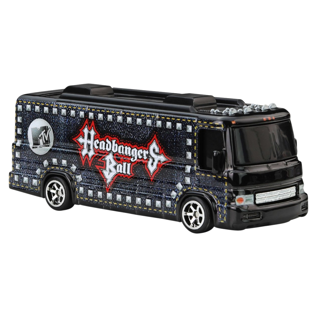 Hot Wheels Pop Culture/Entertainment Series JBL64 HW Tour Bus Headbanger ball Schaal 1/64