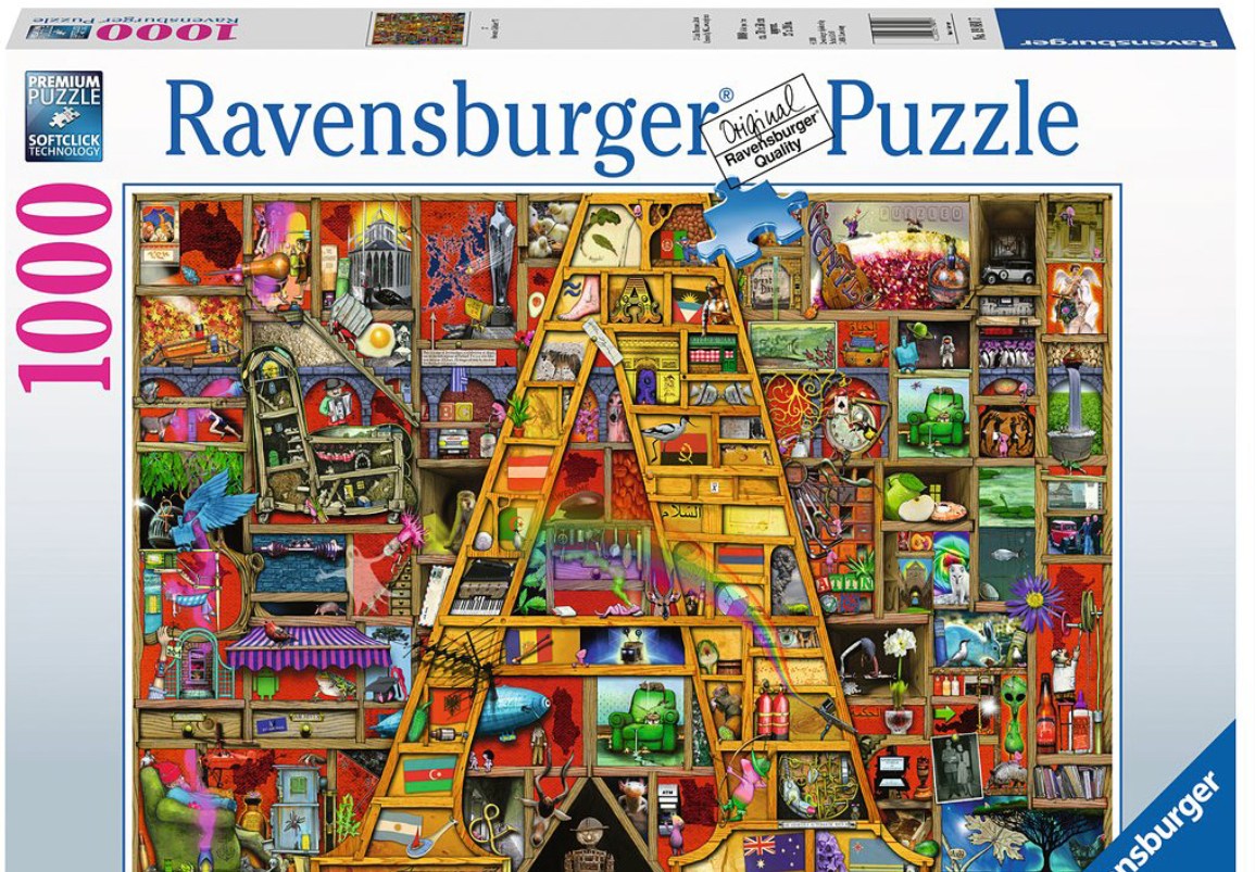 Awesome Alphabet a 1000 PC Puzzle
