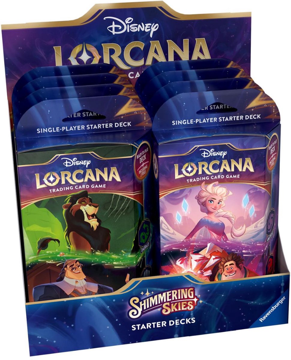Lorcana Shimmering Skies Set 5 Starter Deck