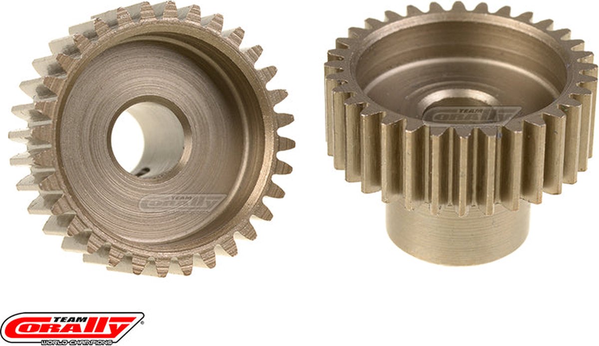 Team Corally - 48 DP Pinion – Short – Hardened Steel – 32 Teeth - ø5mm