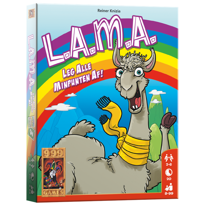 999 Games - LAMA - Vlot Kaartspel