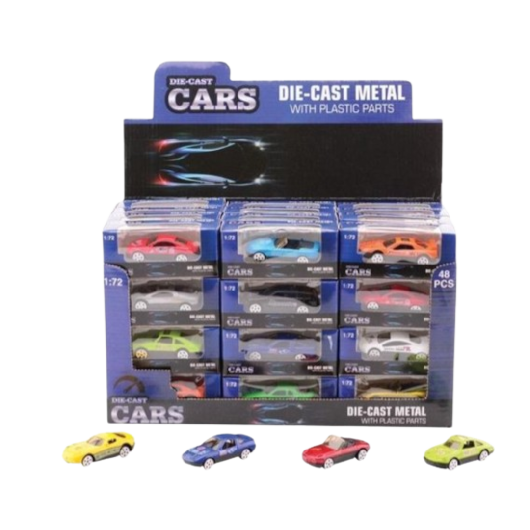 Die-Cast Metal Met Plastic - 1 Random Auto