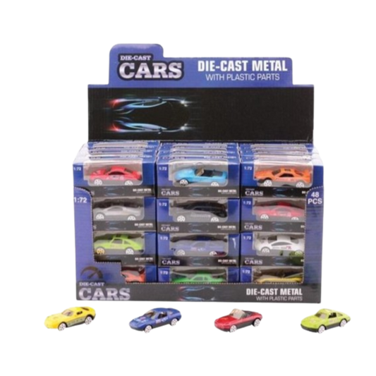 Die-Cast Metal Met Plastic - 1 Random Auto