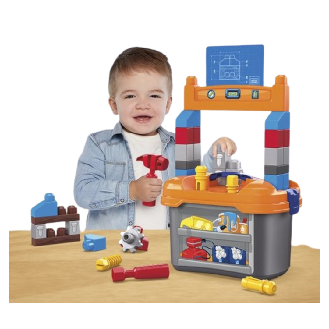 Fisher Price Mega Blocks Werkbankje Bouwset