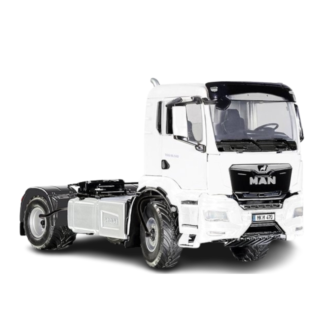 Man TGS 2-Assige Trekker Wit