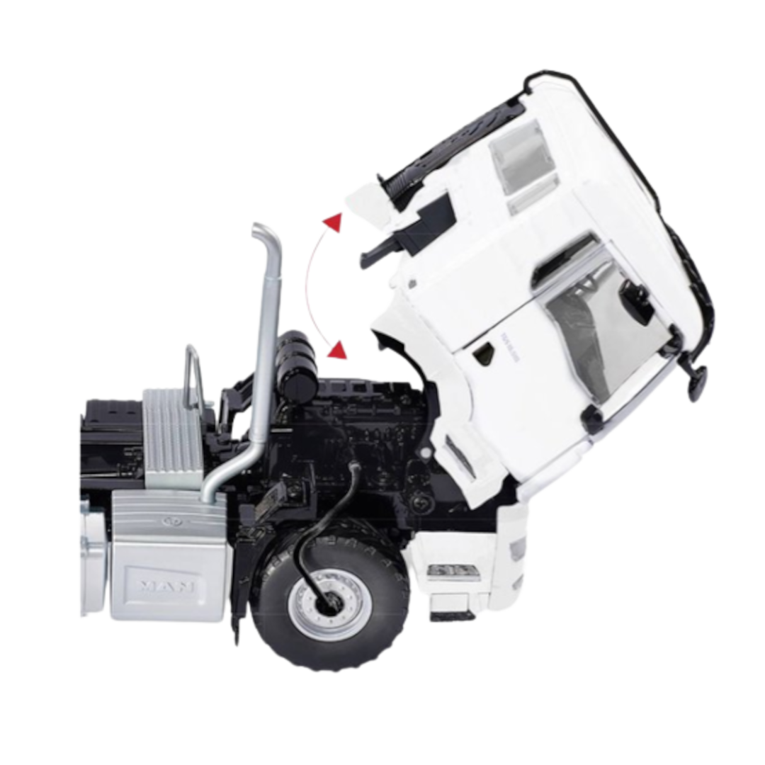 Man TGS 2-Assige Trekker Wit