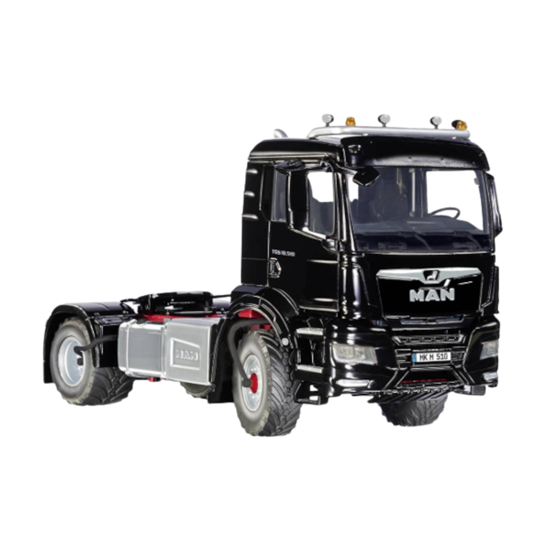 Man TGS 2-Assige Trekker Zwart