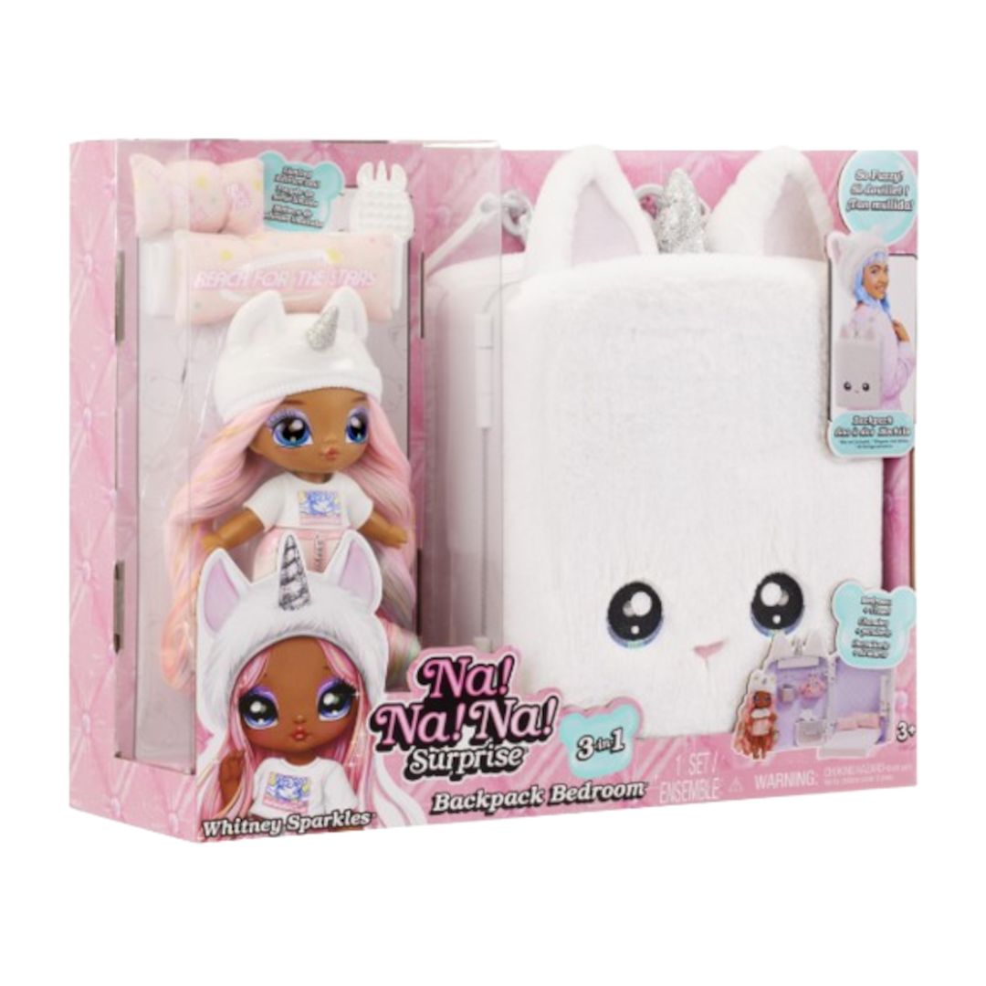 Na! Na! Na! Surprise 3-in1 Rugzak Slaapkamer Britney Sparkles