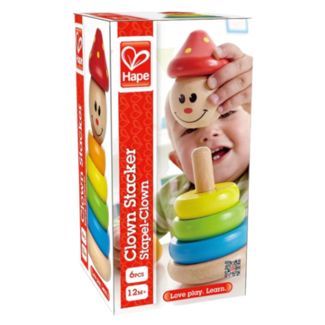 Stapeltoren clown
