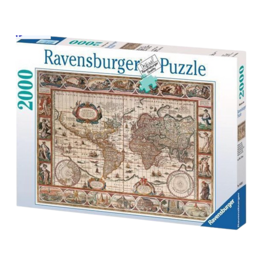 Map of the world 1650