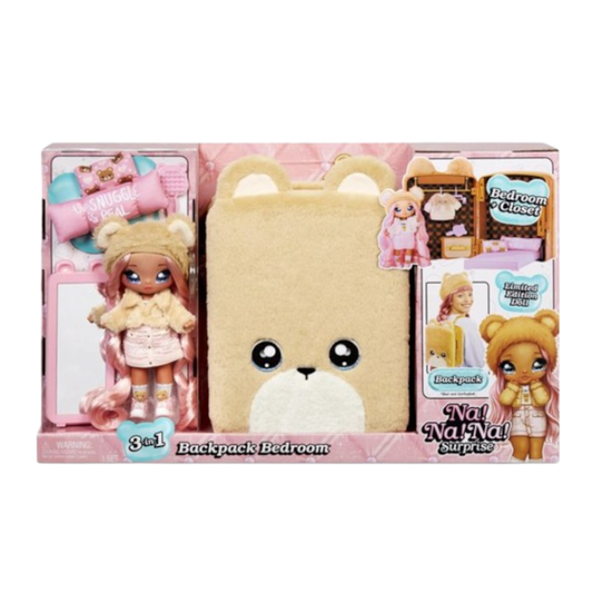 Na! Na! Na! Surprise 3-in1 Rugzak Slaapkamer Sarah Snuggles