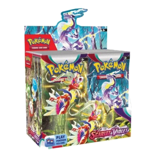 Scarlet & Violet Booster Display