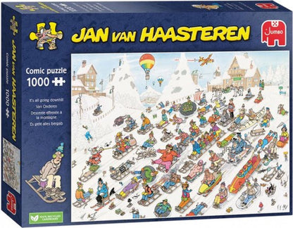 Jan van Haasteren - Van Onderen! - 1000 stukjes - Puzzel